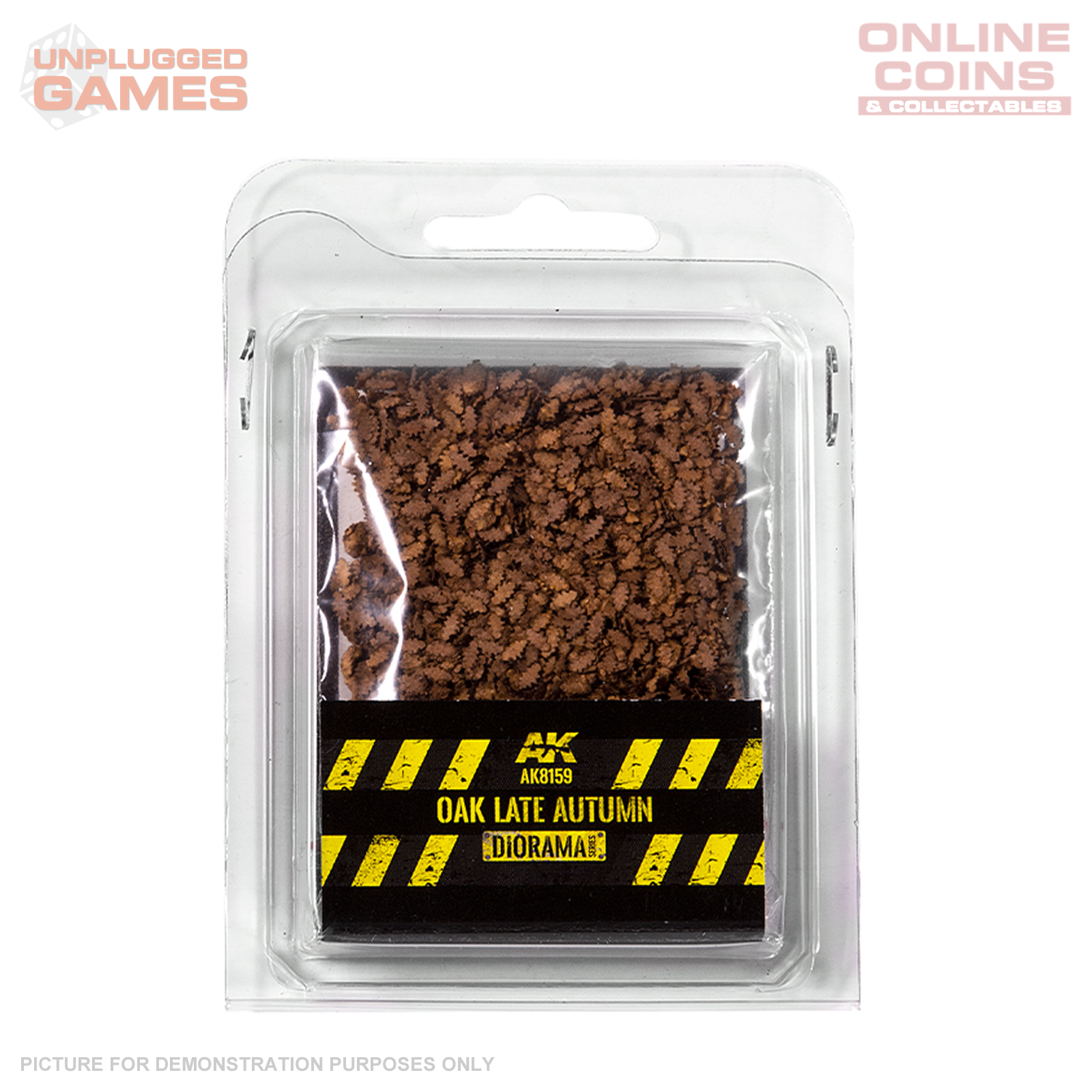 AK Interactive - Vegetation - Oak LATE AUTUMN Leaves 1/35